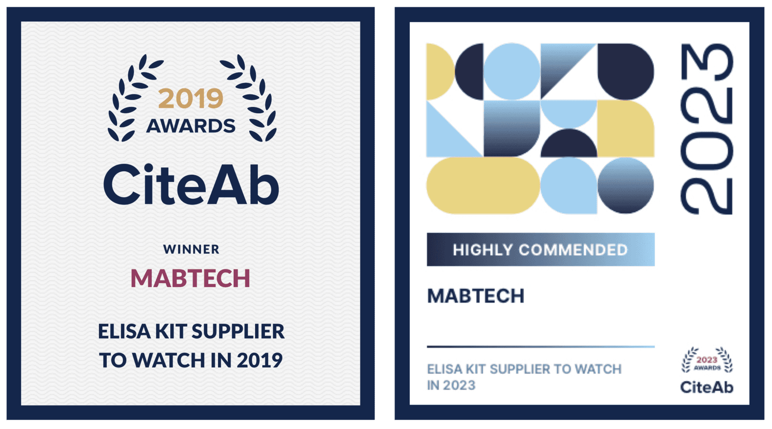 CiteAB award 2019 and 2023